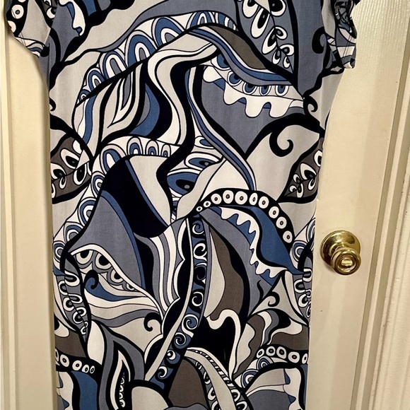 Chicos Travelers Maxi Dress, Size 2 - Picture 2 of 5